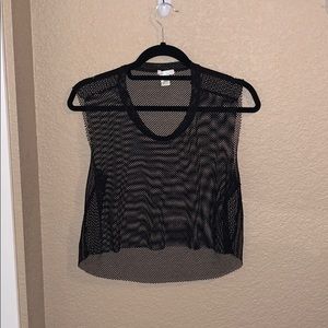 Mesh Crop Top